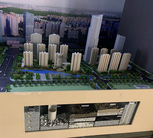 边坝县建筑模型